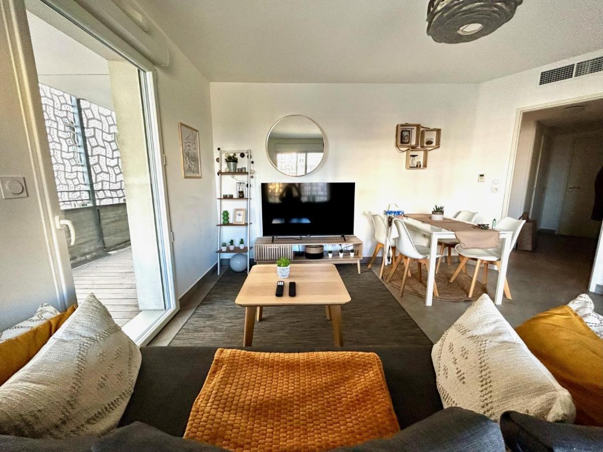 Appartement Cosy - Port Marianne - Garage Sous Sol 蒙彼利埃 外观 照片