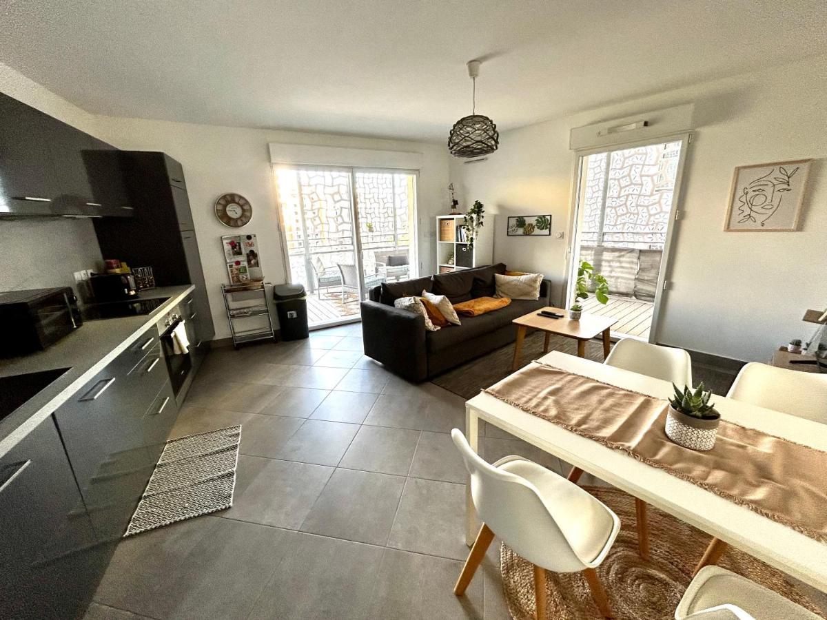 Appartement Cosy - Port Marianne - Garage Sous Sol 蒙彼利埃 外观 照片